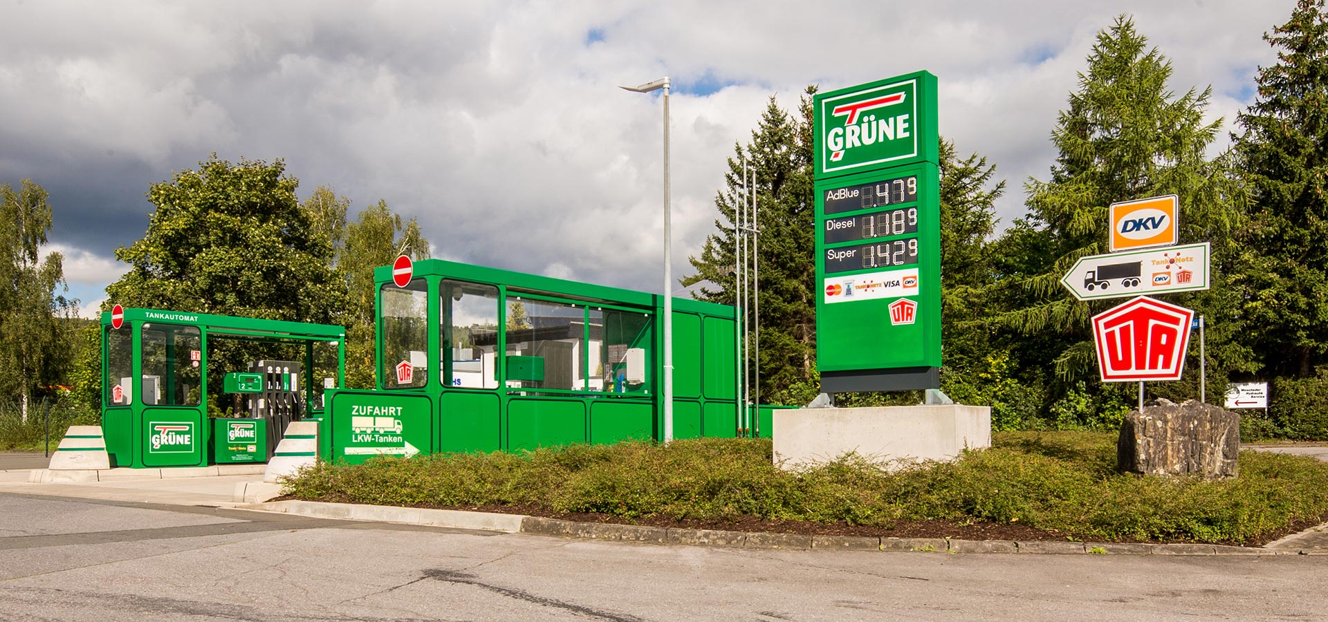 Tankstelle Gewerbegebiet Enste